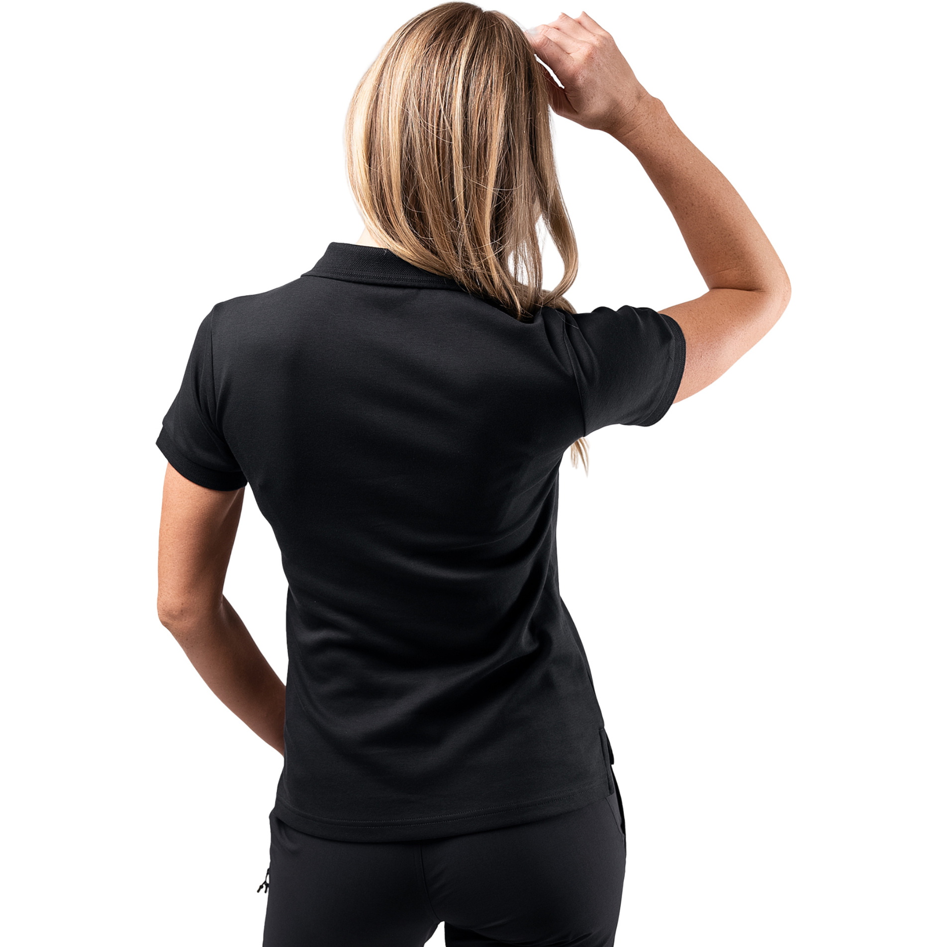 Zhik Frauen Polo Aus Pimabaumwolle POL-0170-W-BLK - Black